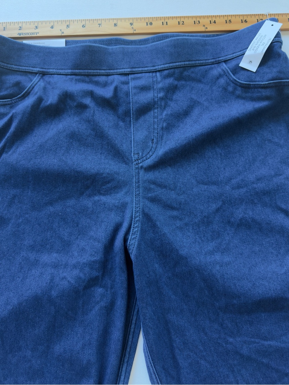 NWT Women's Nine West Women's Dark Blue Pull-On Jeggings Size 2XL 20-22 (D2) - Picture 4 of 10